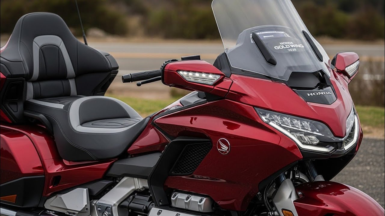 Gold Wing GL1800 2026 года – роскошный туристический зверь!