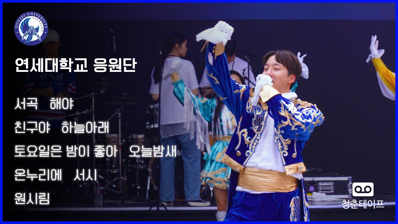 이것만 알아도 연세대 응원 마스터 ! 대표 응원가들 모음 | 연세대학교 축제 연세여 사랑한다