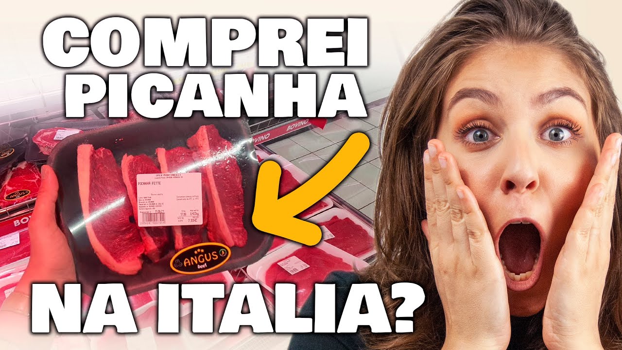 SUPERMERCADO NA ITÁLIA: QUANTO GASTAMOS COM COMPRAS POR MÊS | CUSTO DE VIDA NA ITÁLIA