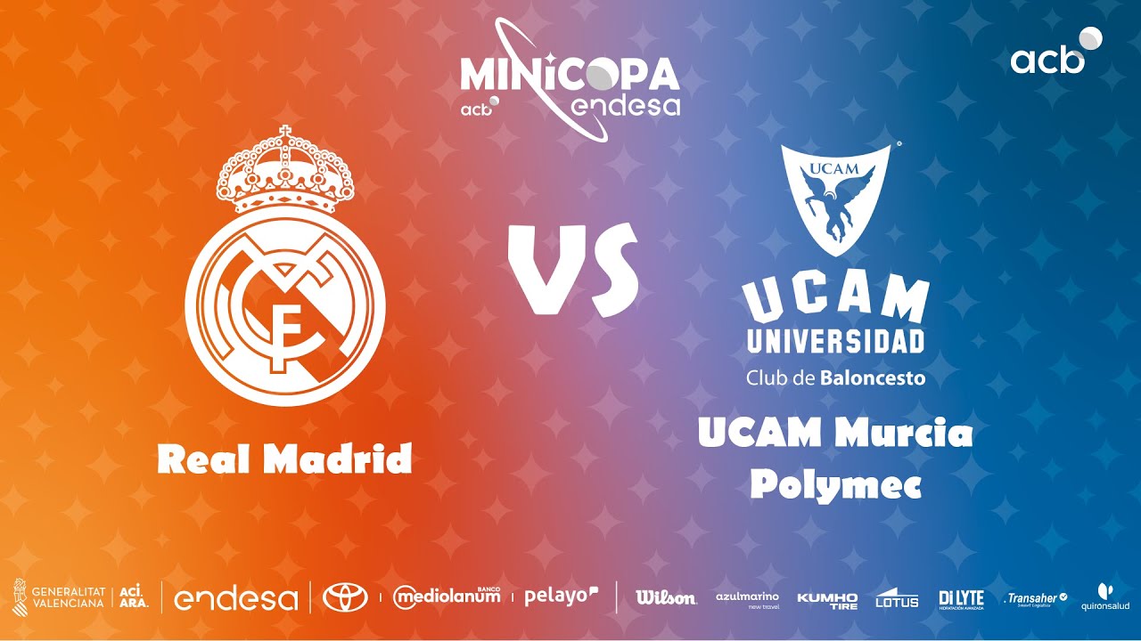 🔴 DIRECTO: Real Madrid - UCAM Murcia Polymec | Primera Fase Minicopa Endesa Valencia 2025