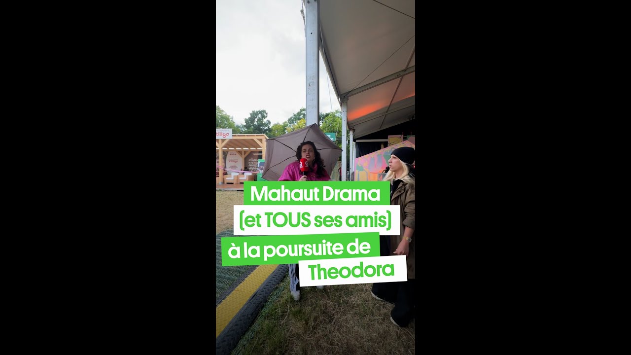 Mahaut Drama court TRÈS VITE derrière Theodora