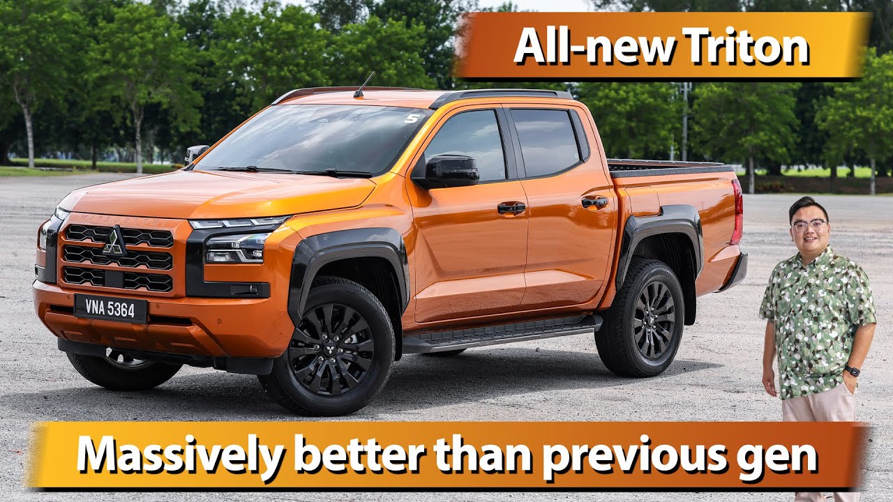 2024 Mitsubishi Triton Malaysian review - massively better than prev-gen