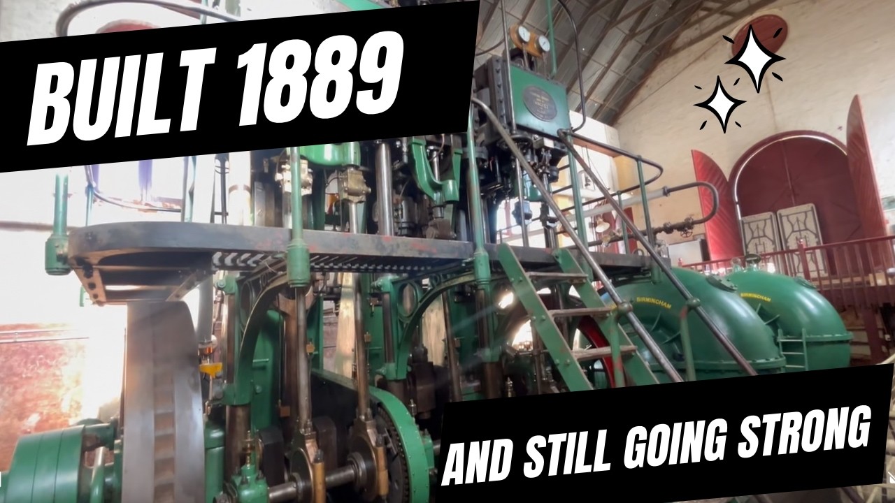 MILDURA's 135 Year Old Steam Driven Pump! - Historic Psyche Pumps