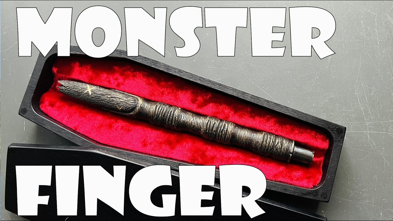 Scariest Pen Ever?  The Little Hollow Customs Monster Finger