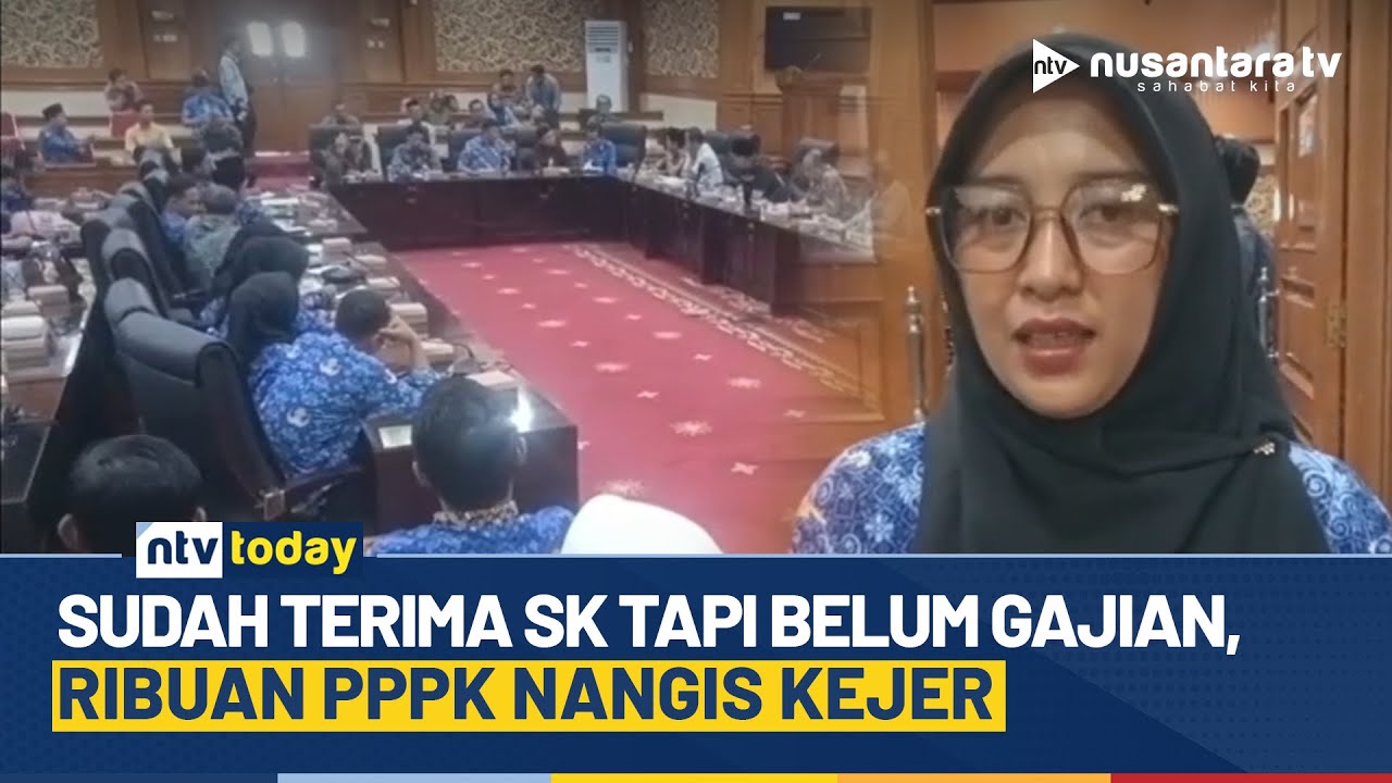 Belum Terima Gaji, Ribuan PPPK Paruh Waktu Kabupaten Serang Adukan Nasib ke DPRD | NTV TODAY