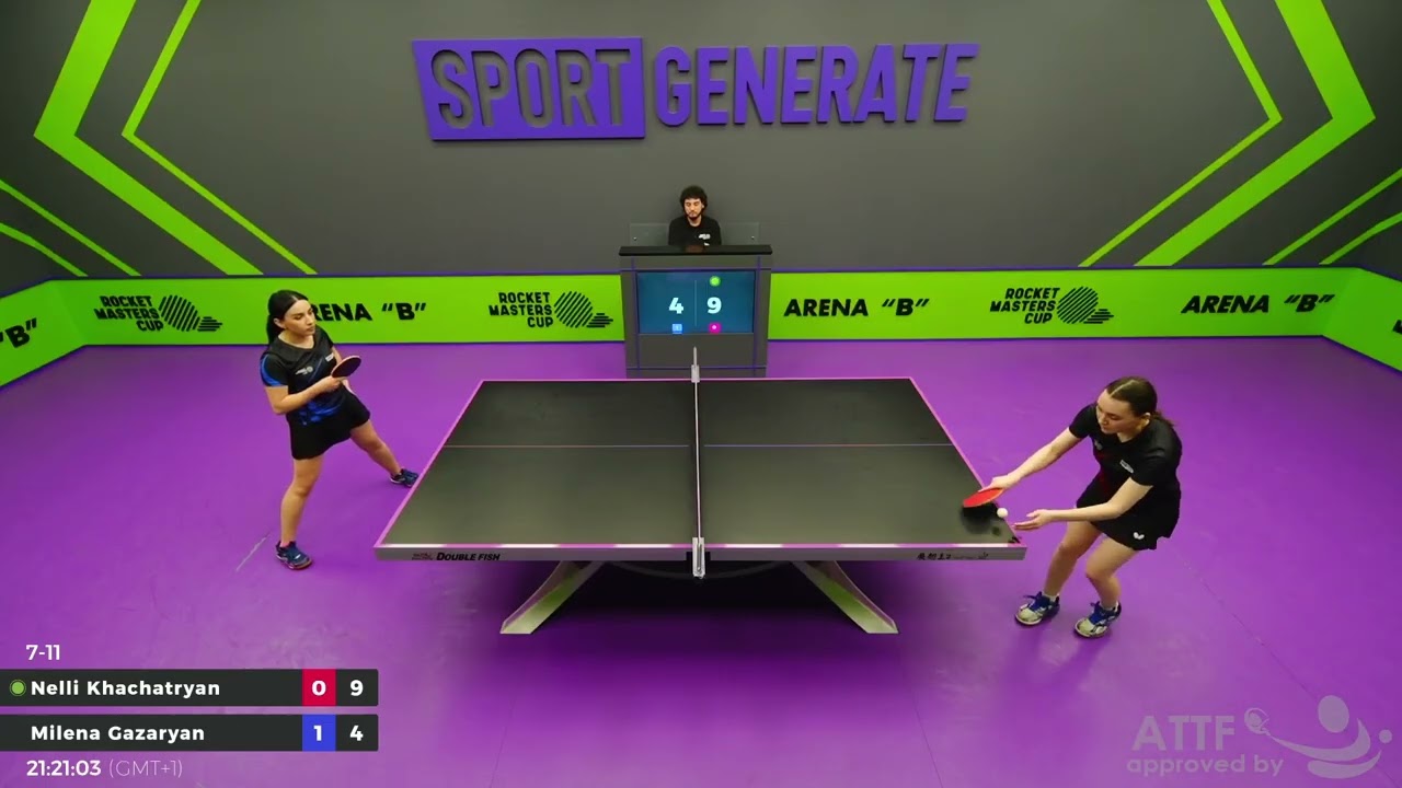 Table Tennis | N.Khachatryan - M.Gazaryan | 17.02.2026 21:15 (CET) | RMC.W 35040265