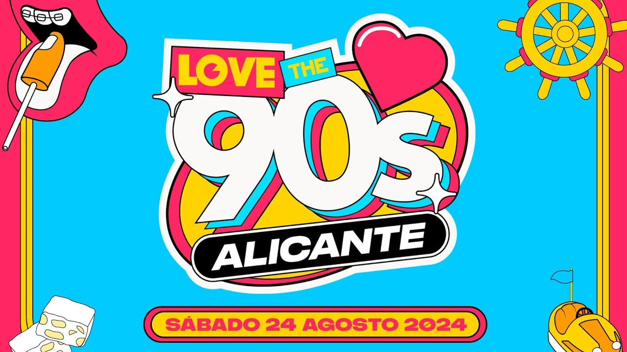 Love the 90s Alicante 2024