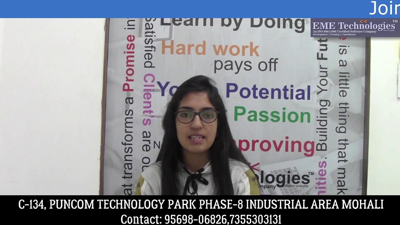6 Months Industrial Training Student Feedback | EME Technologies