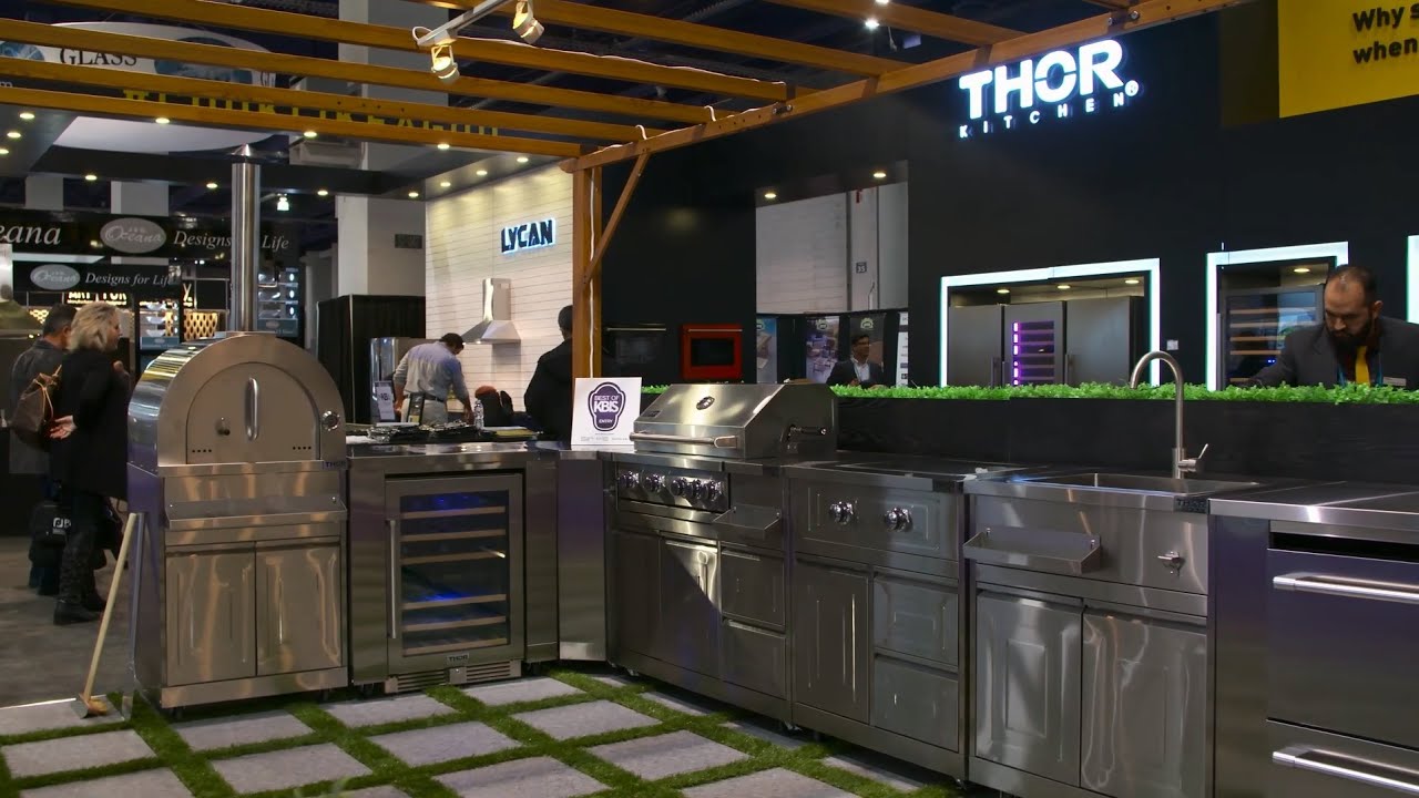 THOR Kitchen: Modular Outdoor Kitchen Suite