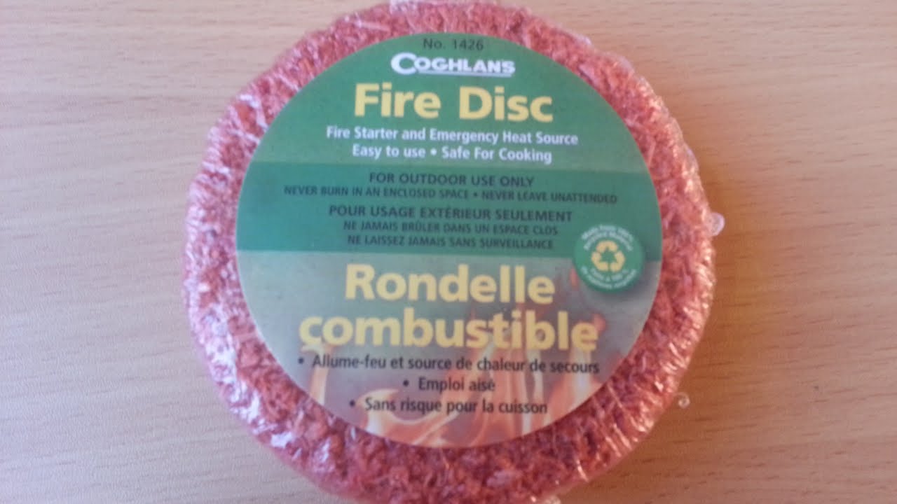 Coghlans Fire Disc, Fire Starter And Emergency Heat Source