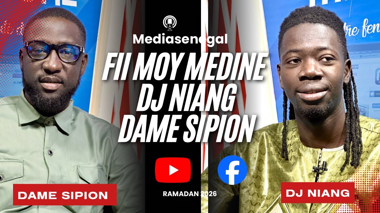 Direct Fii moy Médine avec DJ Niang , Dame Sipion et Buur Géweul