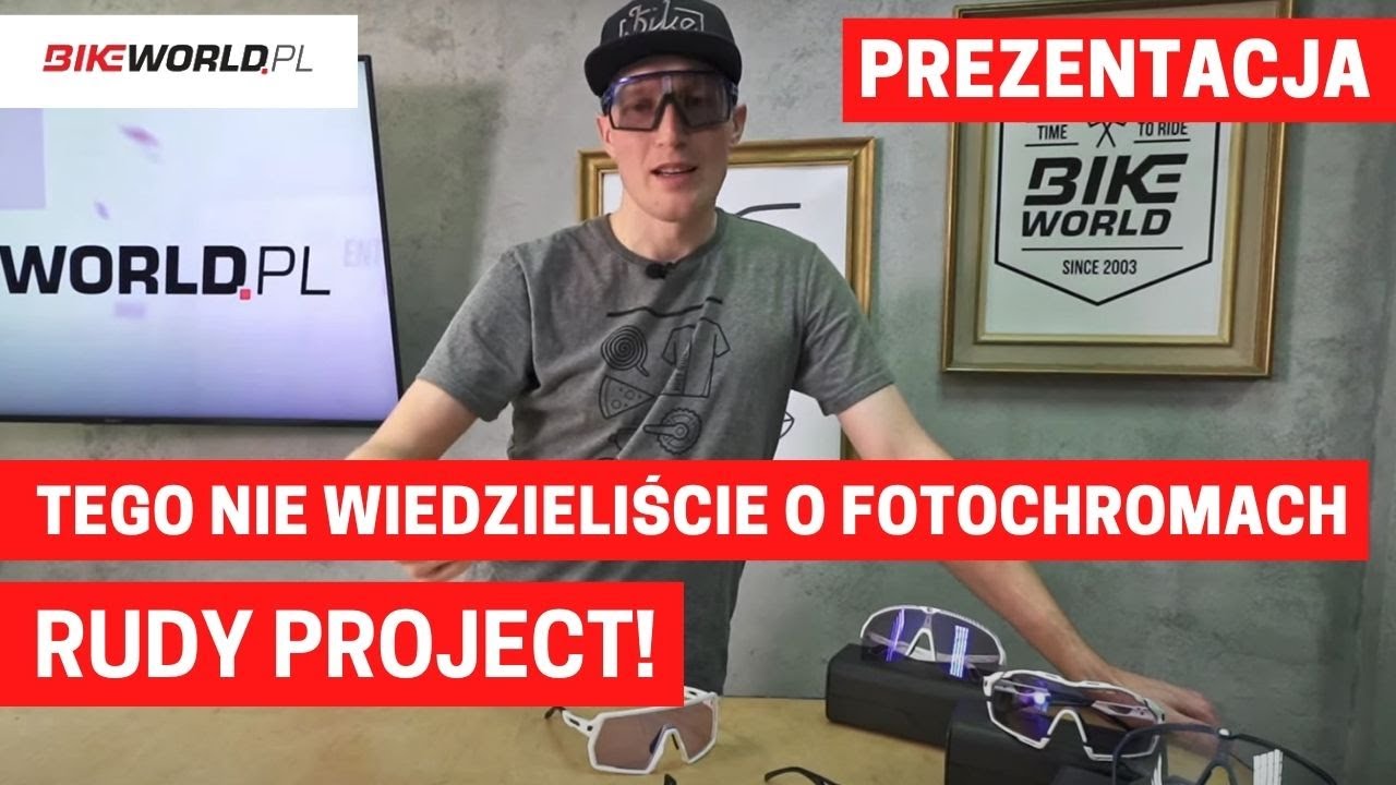 Okulary rowerowe Rudy Project - opowiadamy o technologiach w ich soczewkach fotochromowych!
