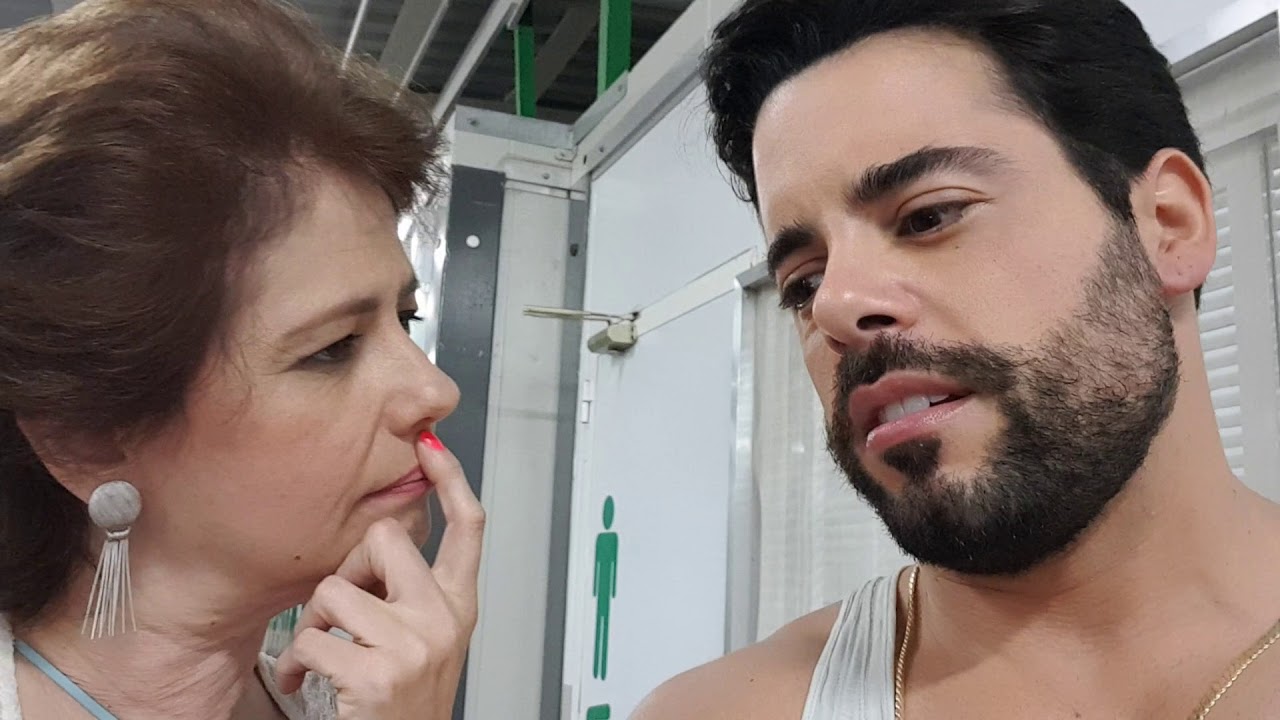 Conversa com meu colega ator português Pedro Carvalho