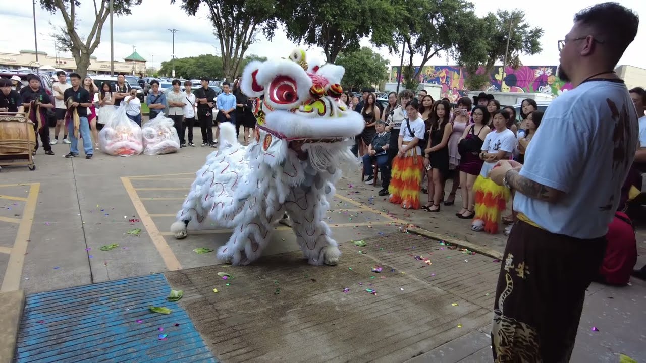 Rising Phoenix TX Lion Dance greeting On Ngai Lion Dance Sport Association - 7/27/24