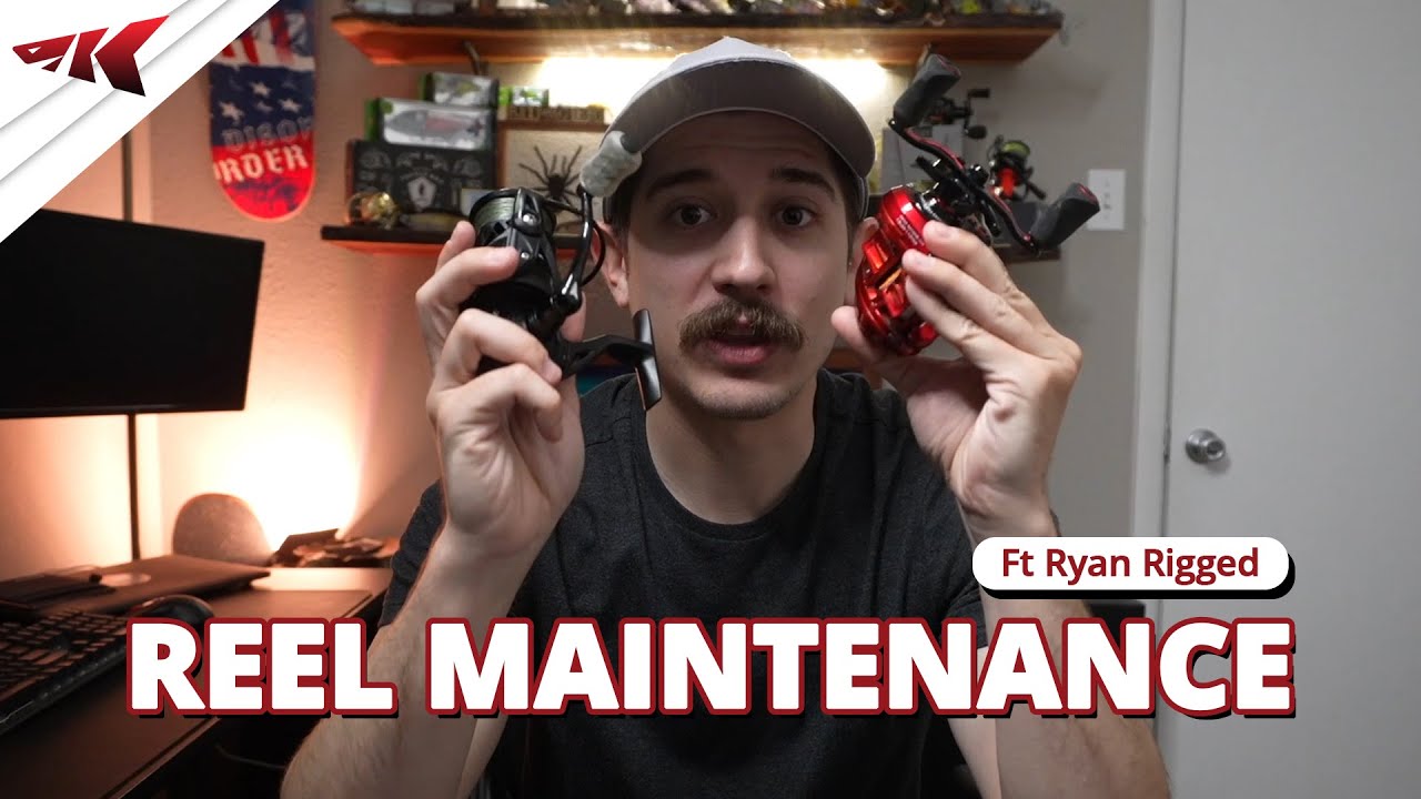 How to Maintain Your Fishing Reels | KastKing | Ft. Ryan Rigged