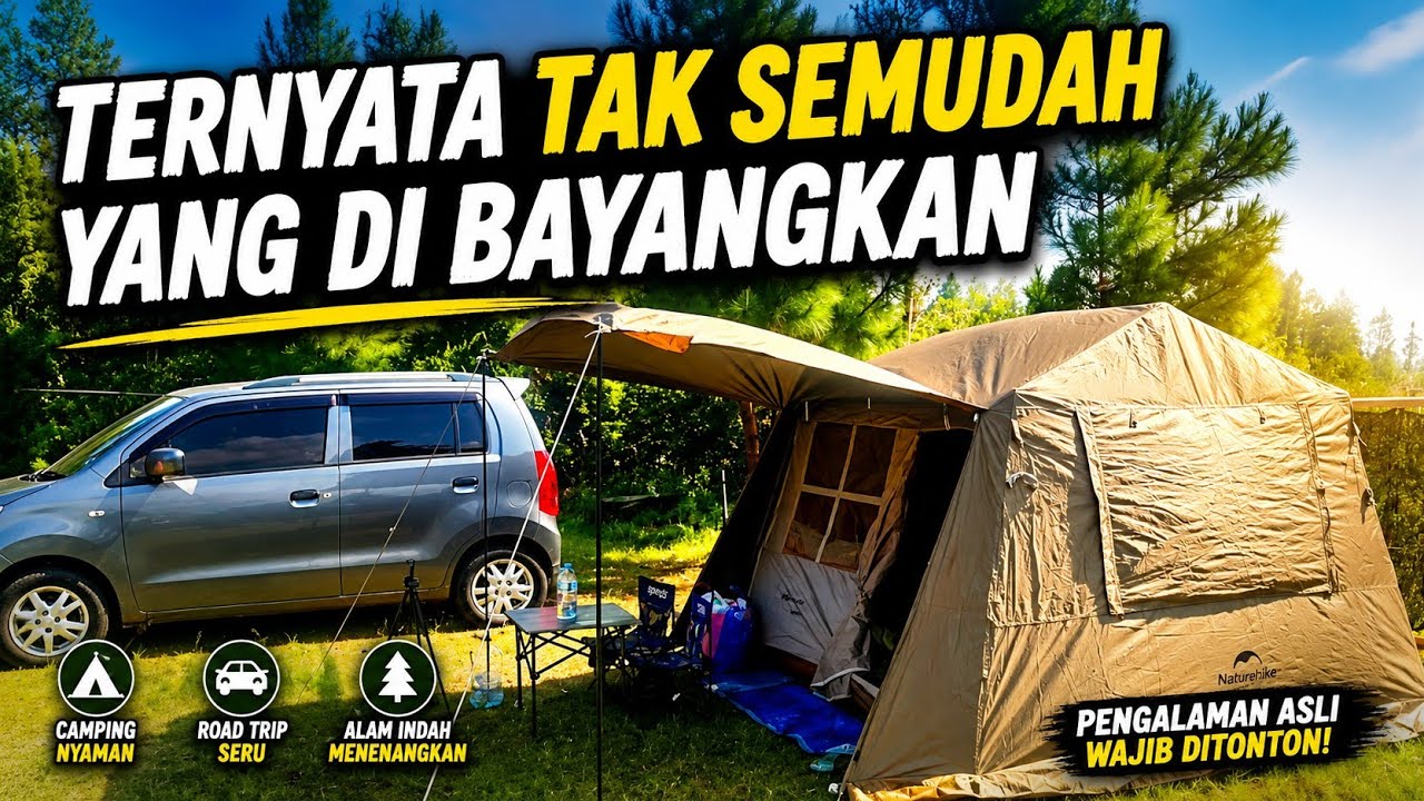 Mencoba Camping  | Kledung Park | Naturehike Village 6.0