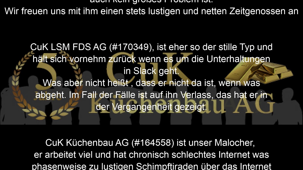 CuK[Strategy Invest] -Jubil&auml;umsvideo 5 Jahre