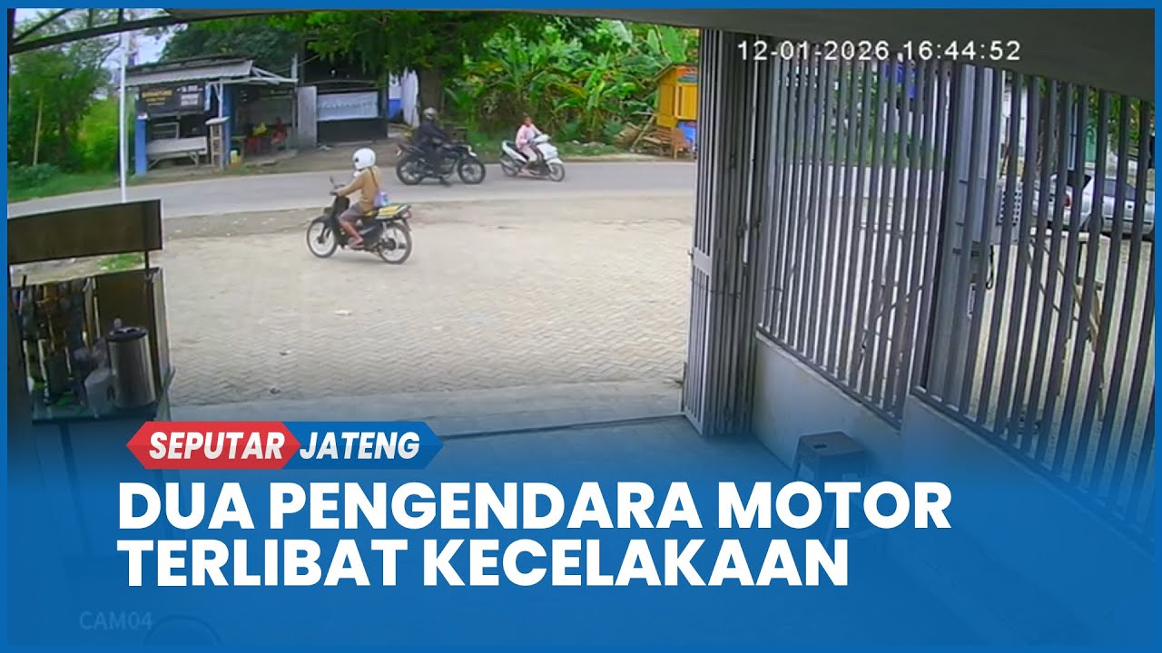 Dua Pengendara Motor Terlibat Kecelakaan di Ruas Tanjung-Kersana Brebes