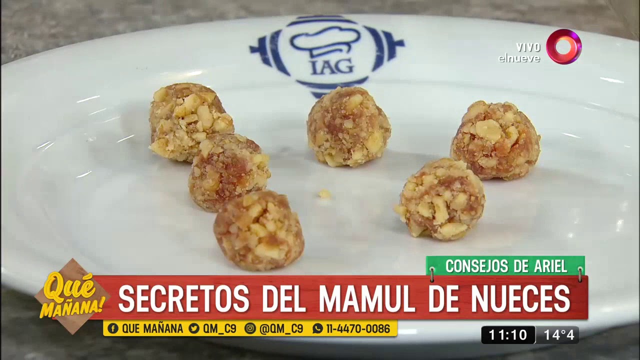 Receta dulce: Mamul de nueces clásico y de dulce de membrillo