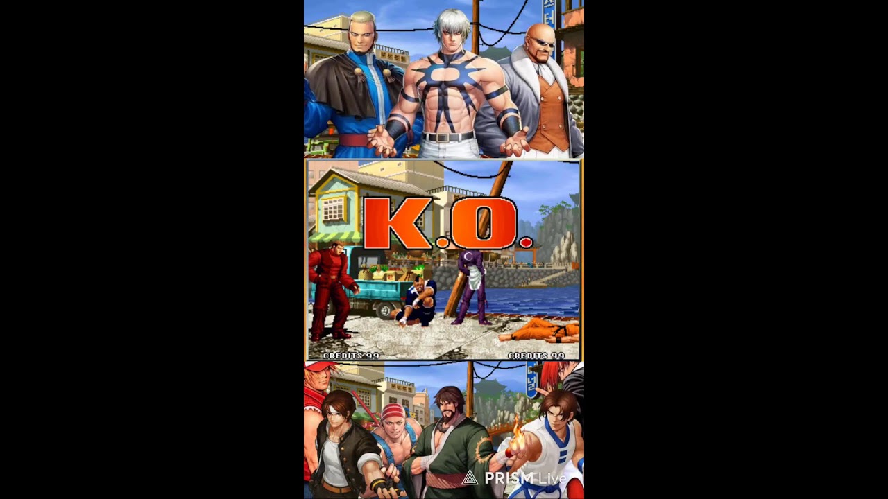Live streaming of kof Fahad arcade