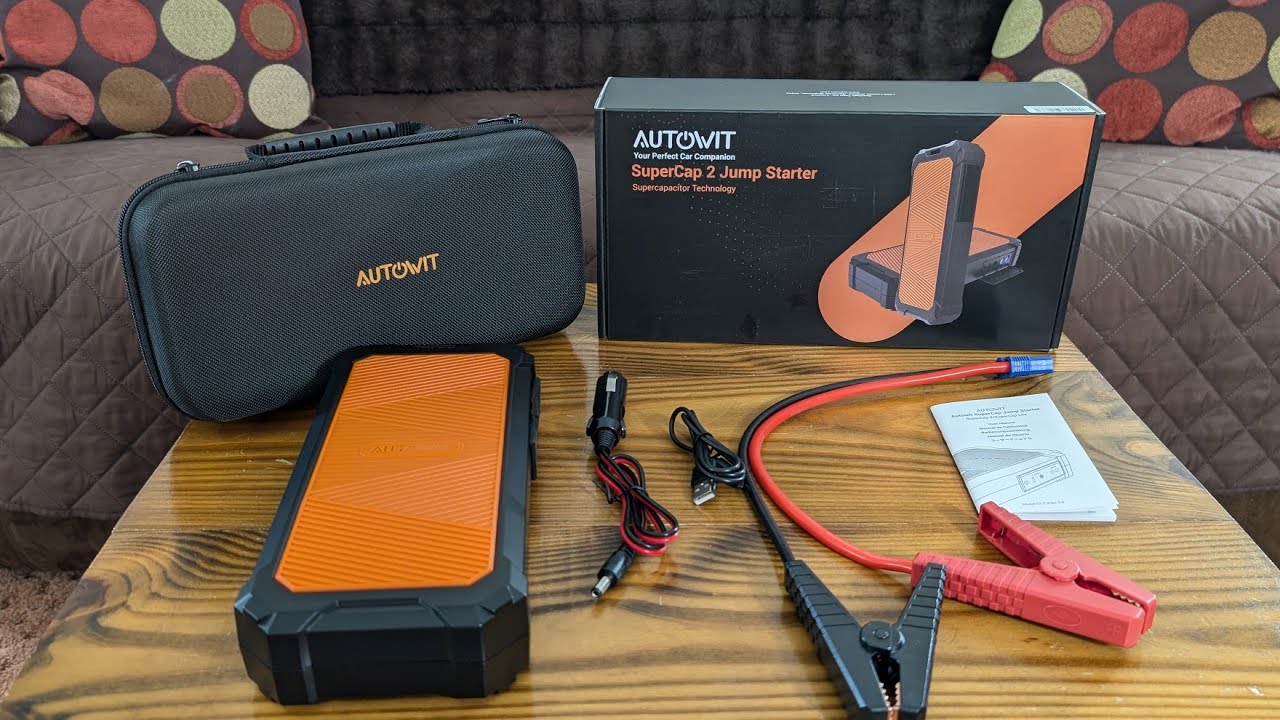 Autowit Super Capacitor Jump Starter Review 