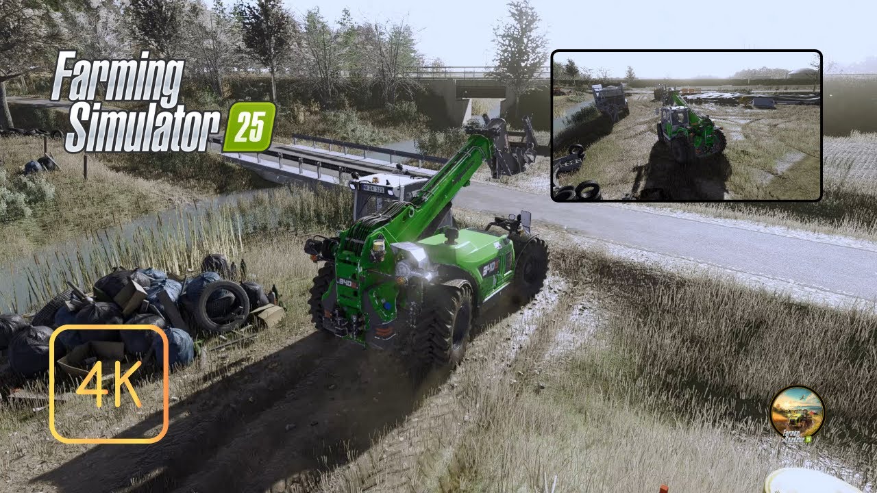 FS25 | Farm Tour & Bale Storage | Schwesing Bahnhof | Realistic Graphics Gameplay