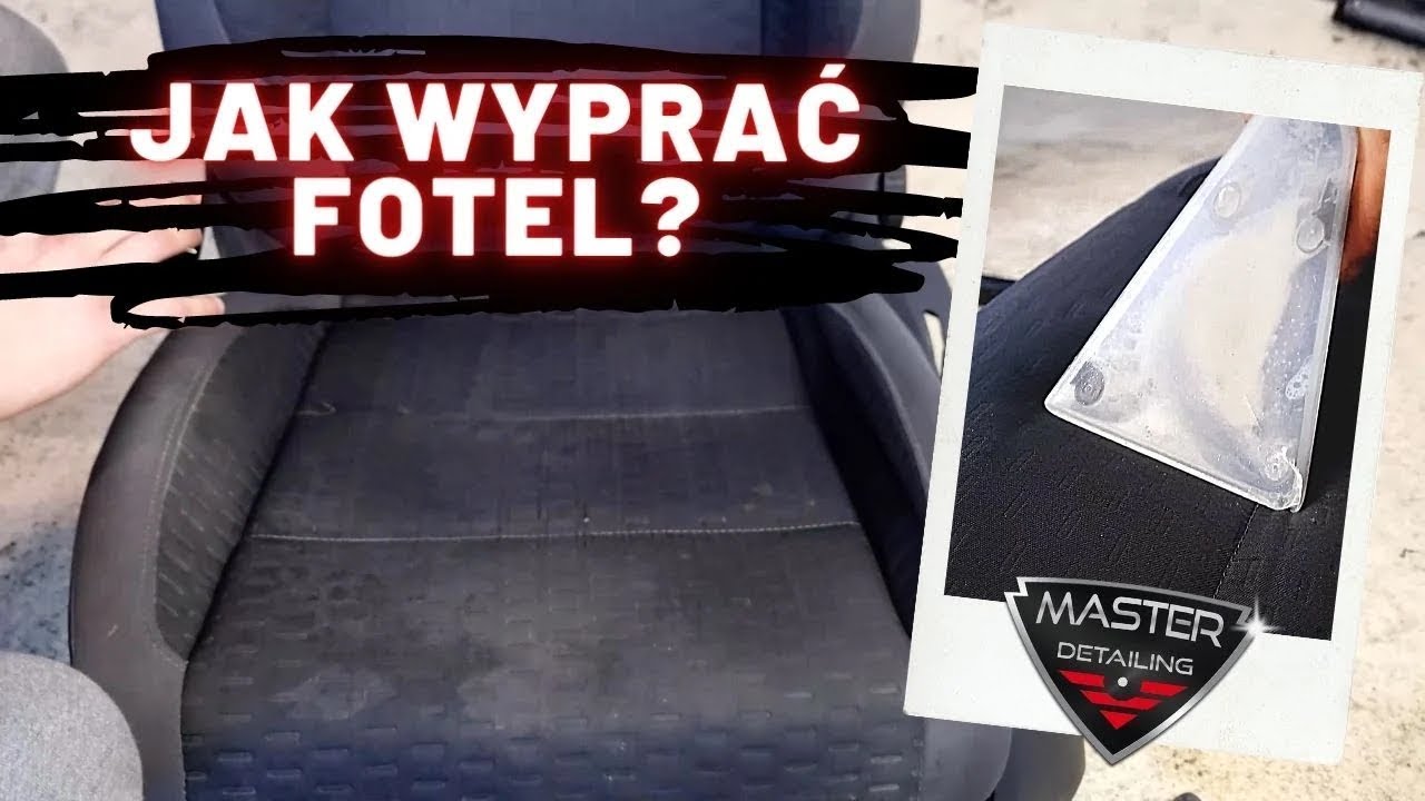 PRANIE TAPICERKI - prosty spos&oacute;b na wypranie mocno ubrudzonego fotela #37