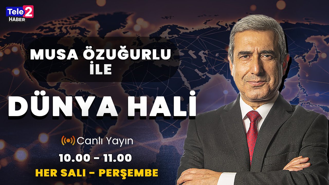 #CANLI Musa Özuğurlu ile Dünya Hali (22 Ocak 2026)
