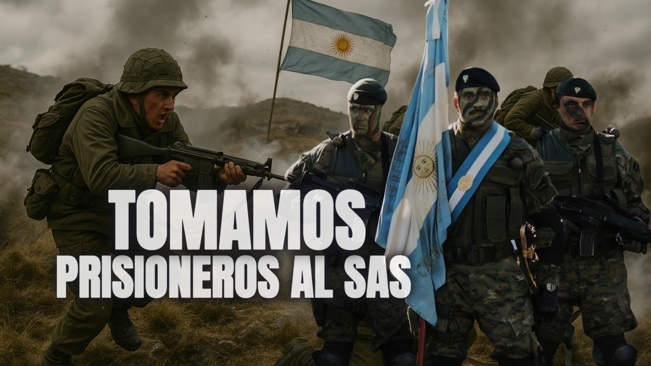 TOMAMOS PRISIONEROS A COMANDOS DEL SAS INGLÉS | ENTREVISTA A DOS COMANDOS ARGENTINOS