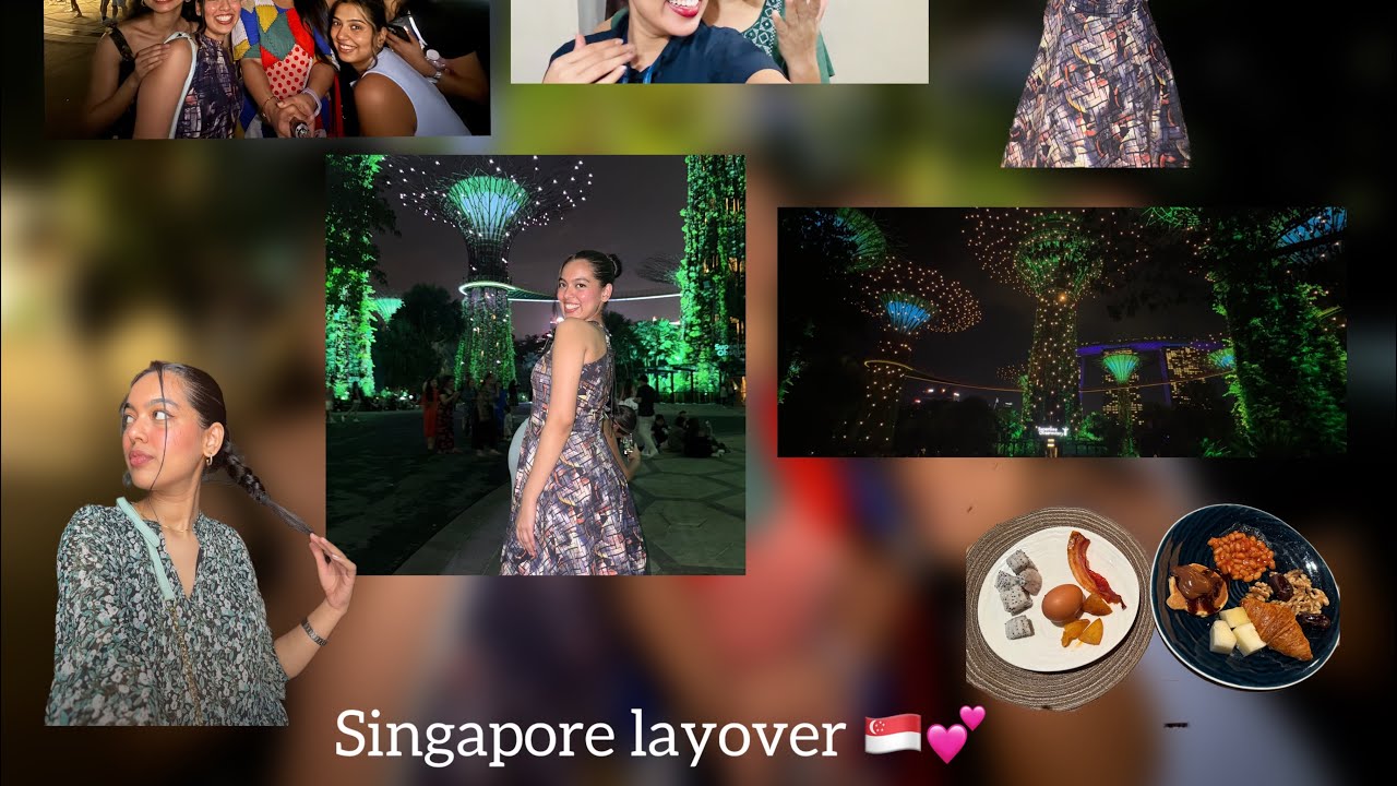 Come with me to go out in Singapore ( Cabin crew edition ) A memorable layover 🎀✨ Had so much fun 🫶🏼