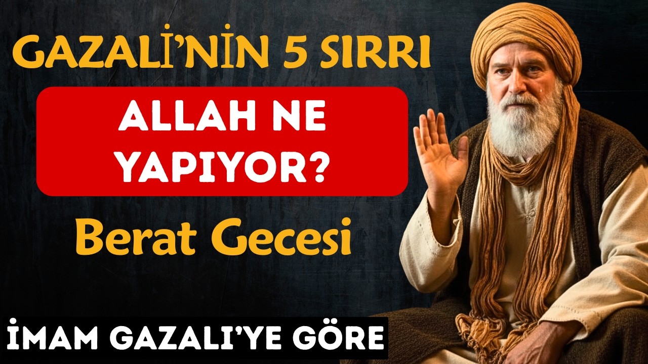 Berat Gecesi Allah Ne Yapıyor? İmam Gazali'den Hayatınızı Değiştirecek 5 Sır!