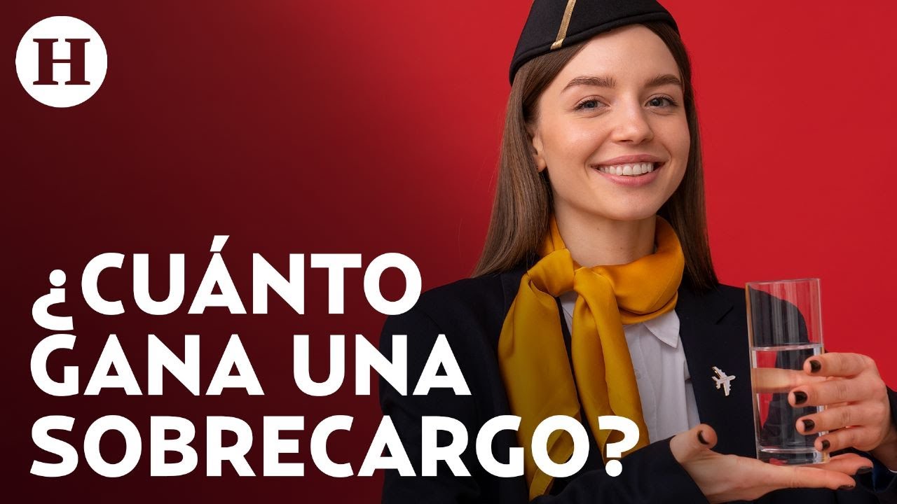 ¿Alcanza para vivir bien? Esto es lo que gana una sobrecargo en México