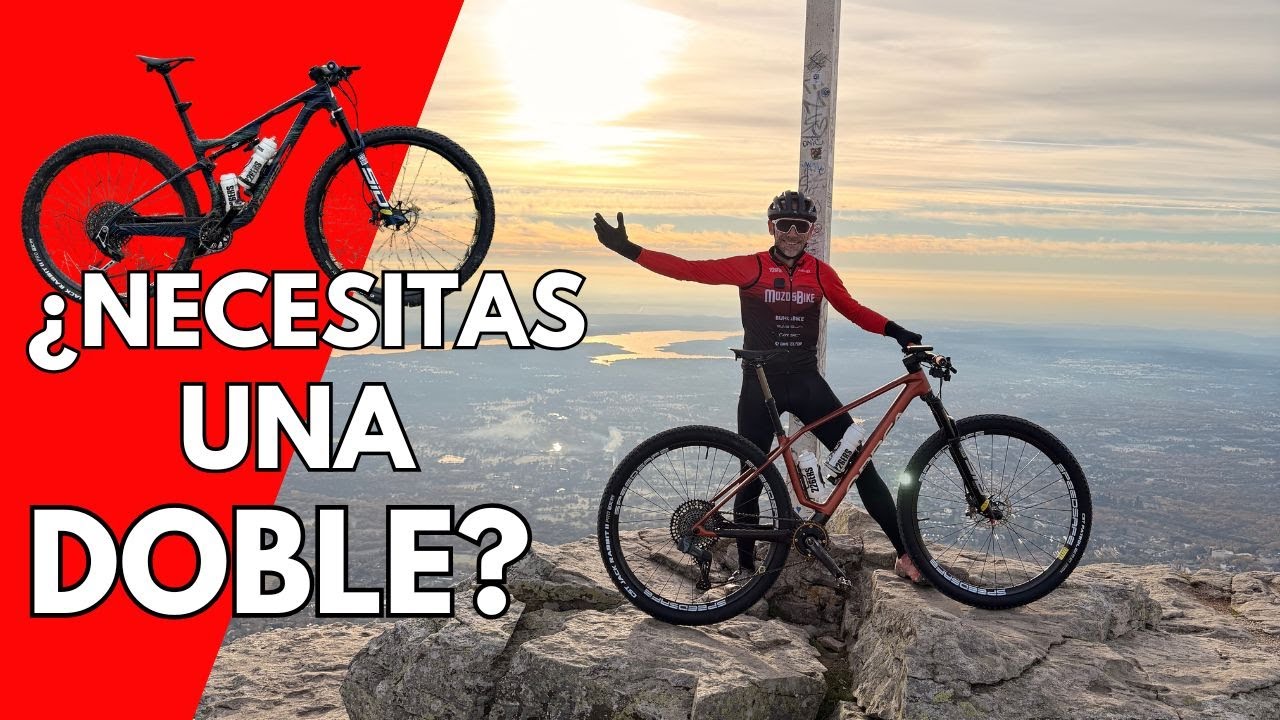 Realmente ¿compensa tener una bicicleta de doble suspensión?
