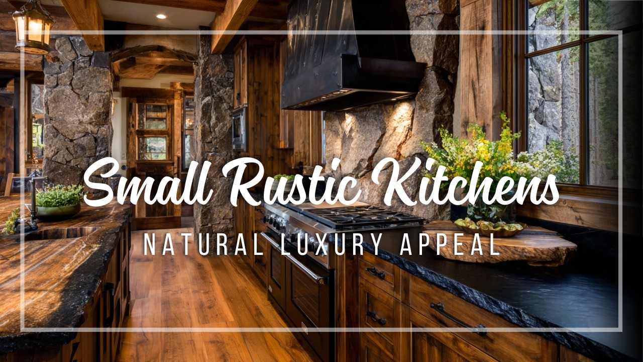 Small Rustic Kitchen Trends 2026 🔥 Natural Materials with Understated Luxury Appeal