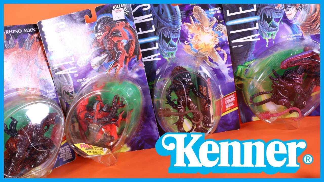 Давайте откроем несколько винтажных фигурок KENNER ALIENS из 90-х!