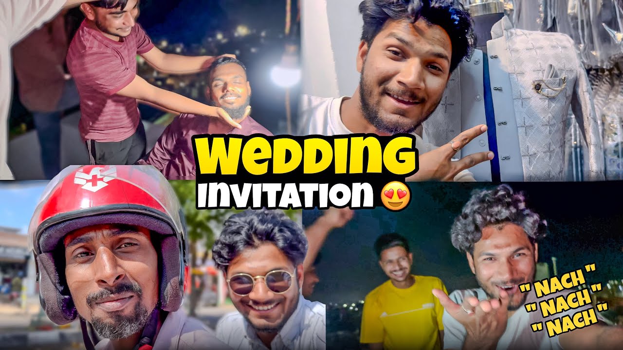 Wedding Card Distribution 😍 Going to Rental Ethnic Shop ❤️ #vlog #comedy