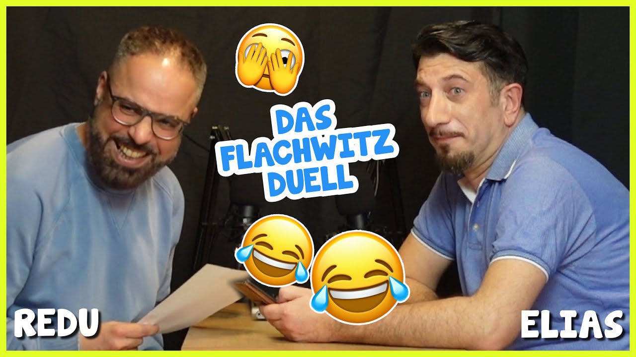 Das Flachwitzduell | Dad Jokes | Redu vs. Elias | Schlechte Witze Challenge |