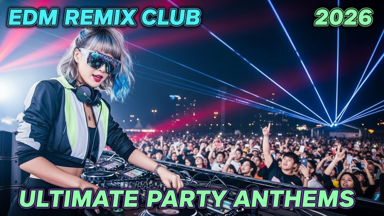 🏋️ Remix 2026 – Nonstop EDM Workout Party Mix