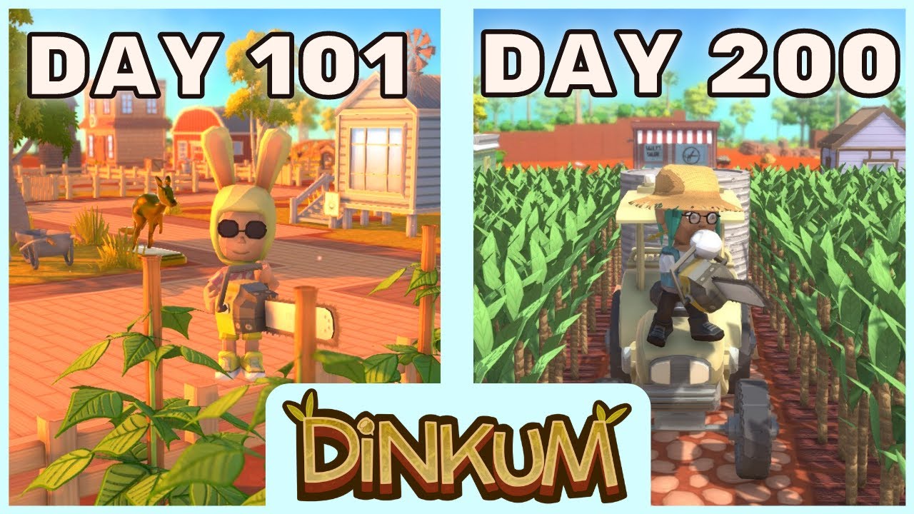 Я играл 200 дней в Dinkum