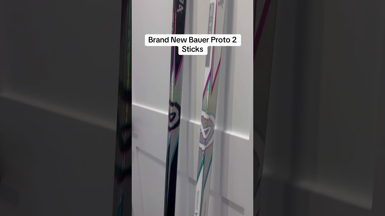 New Bauer Proto 2 Sticks! #hockey #bauer #hockeyplayer #hockeyvideos #hockeystick #hockeylife #nhl