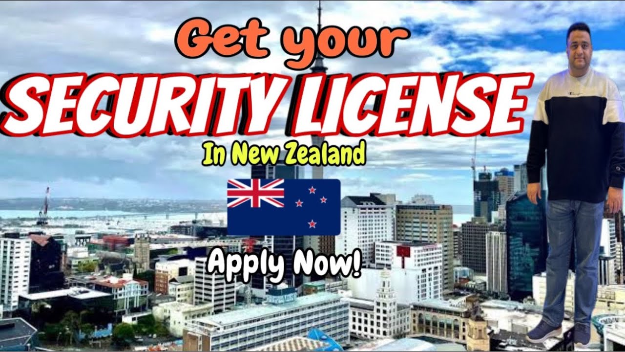 Jobs in New Zealand | Get Security License Now | Step by Step Method | Khalid Bhai NZ