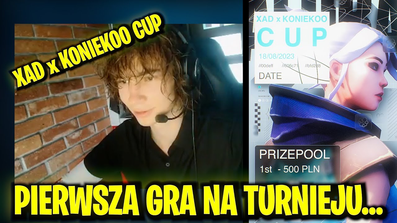 WŁAŚNIE TAK WYGLĄDAŁA PIERWSZA GRA NA XAD x KONIEKOO CUP