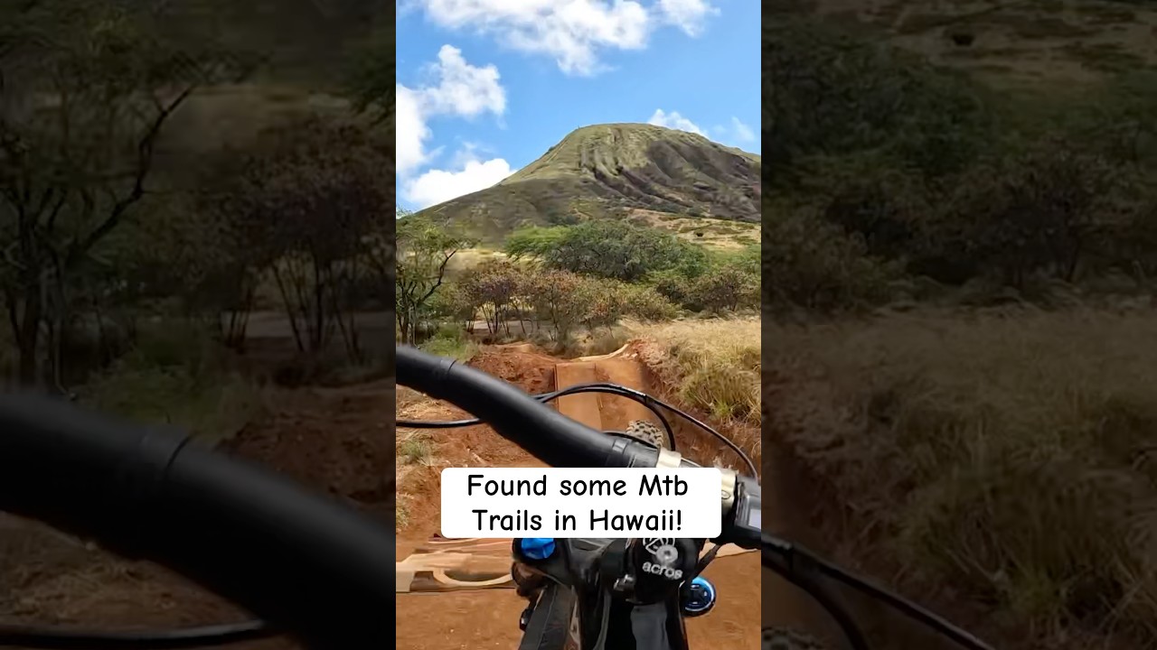 Super Fun #jumpline in #Hawaii #mtb #mtblove #mtbbike #mtbfreestyle #mountainbike #mtblife