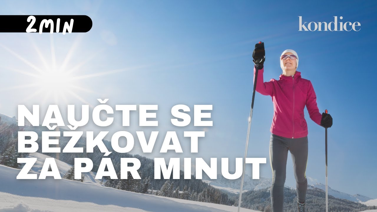 Běžky: Naučte se techniku za dvě minuty