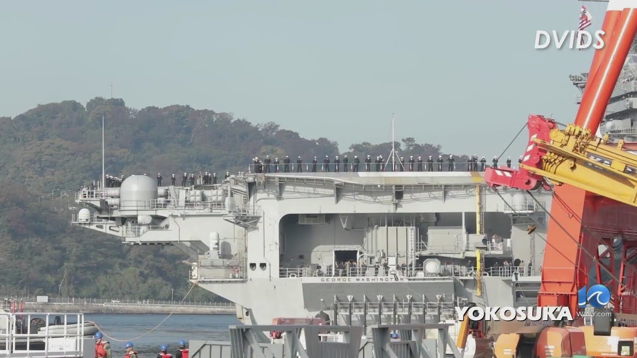 USS George Washington sailors die after arriving in Japan