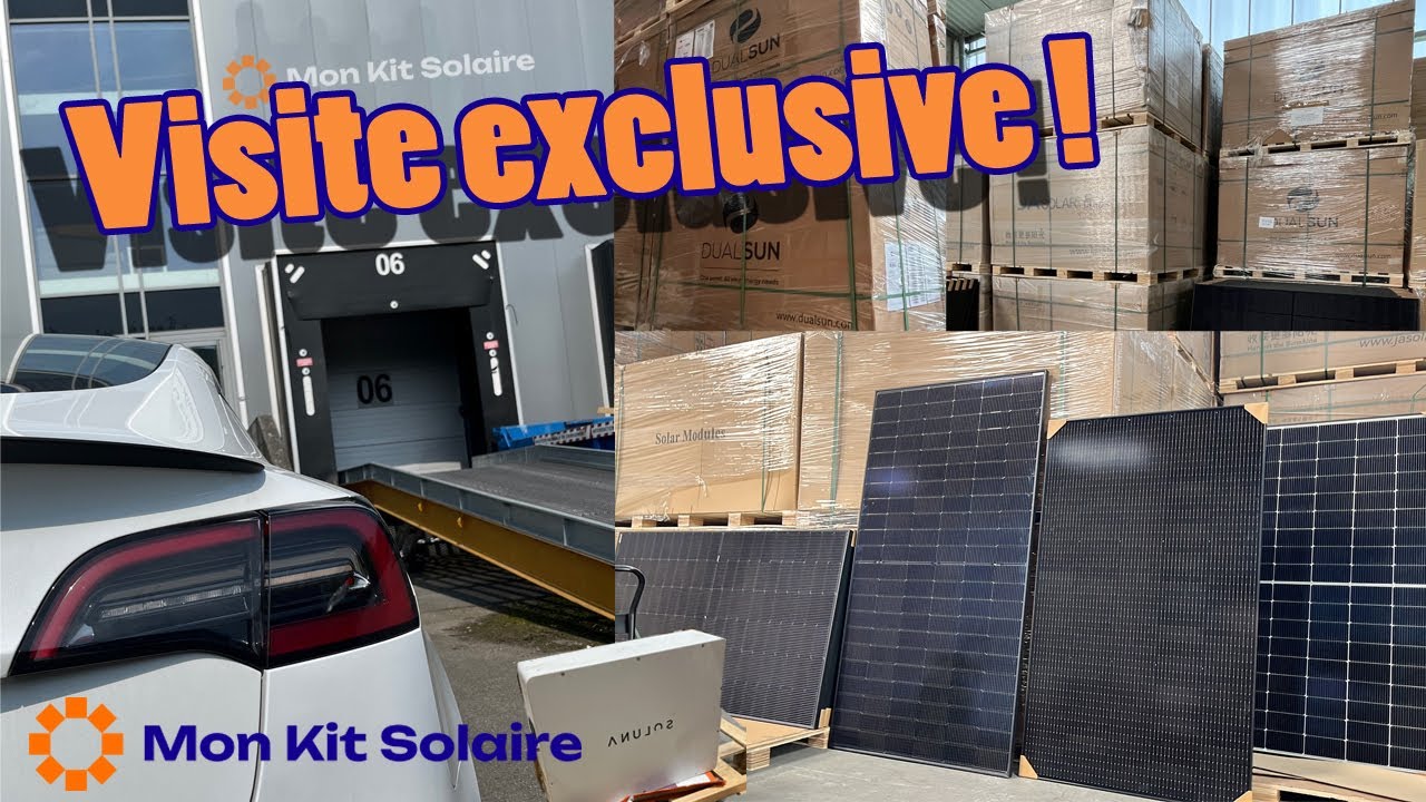 EXCLU ! On visite les entrepôts de Mon Kit Solaire à Lille