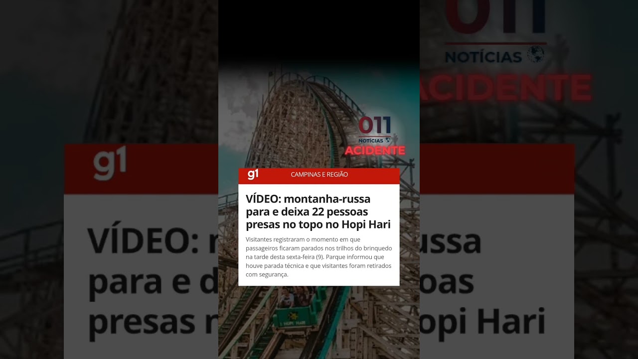 MOMENTO DE TENSÃO: Pessoas ficaram presas em MONTEZUM no HOPI HARI.
