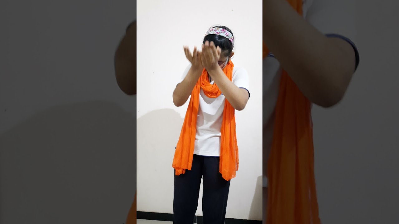 Sanskrit poem recitation/ kids poem recitation