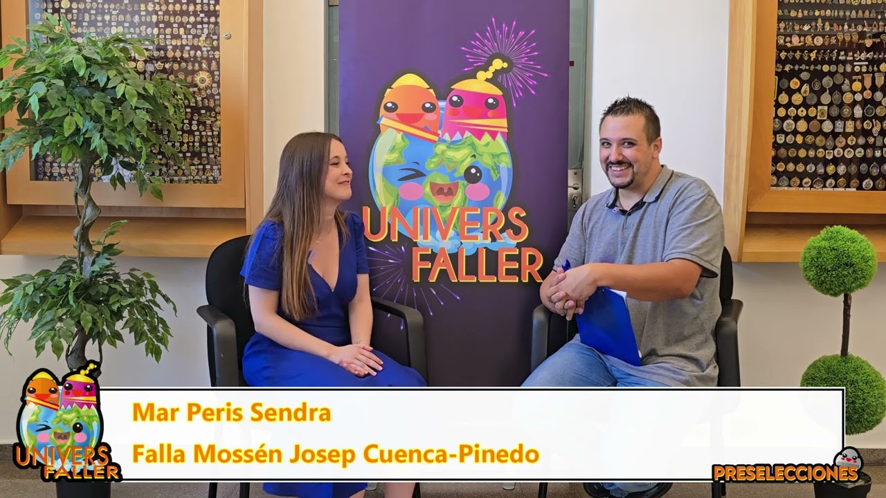 Candidata Mayor Mar Peris Sendra Falla Mossén Josep Cuenca Pinedo