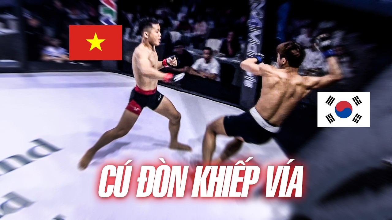 FULL: Phút giây khiếp vía của tay đấm Hàn Quốc trước sức mạnh vô đối từ 